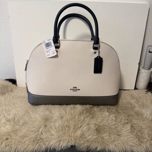 NWT $425 retail Coach large Sierra color block satchel